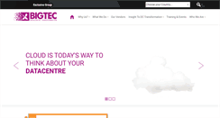 Desktop Screenshot of bigtec.com